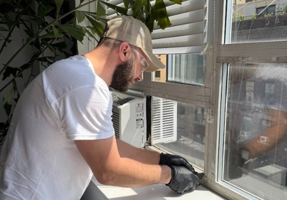Window AC Installation