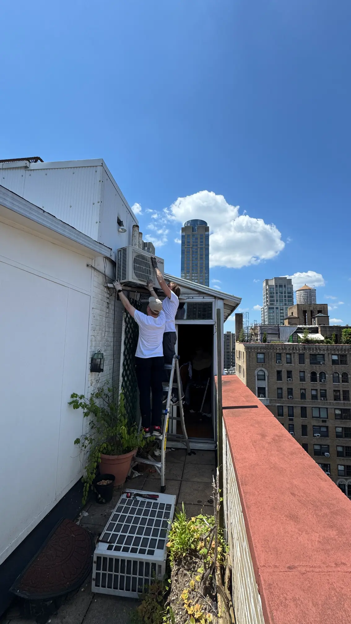 Through-the-Wall AC Installation
